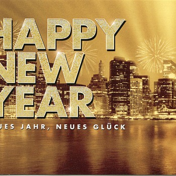 Happy New Year 2015…..to all of Collectors' World Friends! - Postcards
