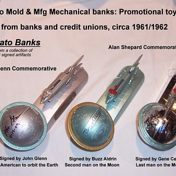 Astronaut Signed Bank Collection - Coin Operated