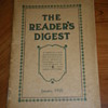 Readers Digest, January 1920 Vol 1, No. 1