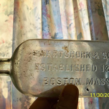 Early Hartshorn Bottle no chips