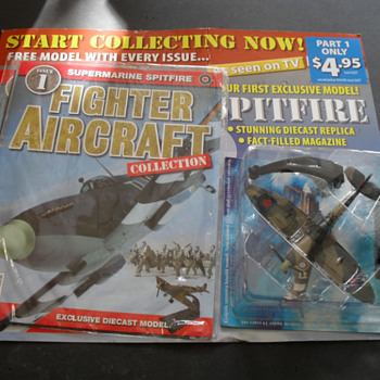 Spitfire Diecast Model and Fighter Aircraft Magazine Vol 1 - Military and Wartime