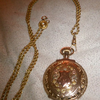 pocket watch, from my great grandfather