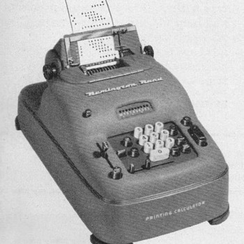 1953 - Remington Rand Calculator Advertisement - Advertising