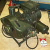 WWII backpack DC generator