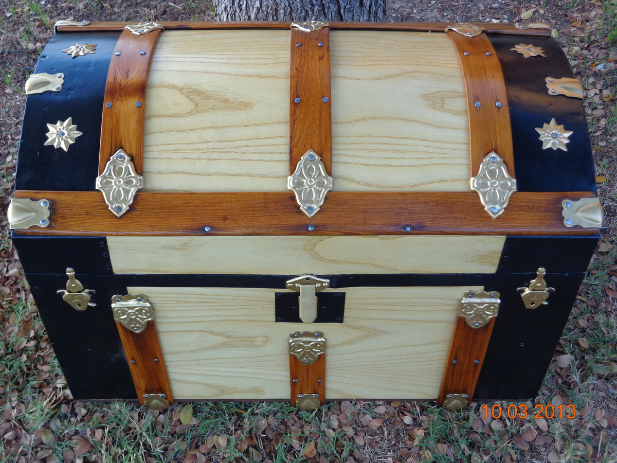 Refinished Antique Trunk Collectors Weekly