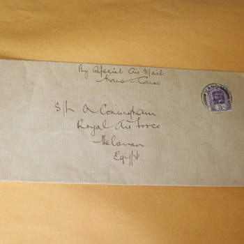 1925 First Day Covers.....Kano to Cairo