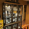 One Display case - clear glass
