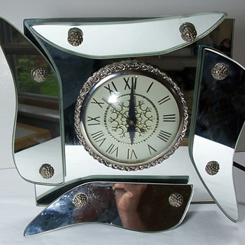 Lanshire Clock possibly Hollywood Regency - Clocks