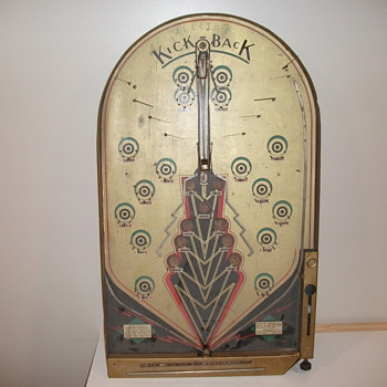 early electric pinball machine