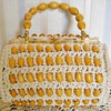 WALBORG ITALY CROCHET BEAD BAG