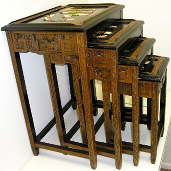 Chinese Nesting Tables - Furniture