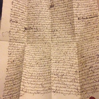 Interesting Old letters in lovely old English 1600's - Paper