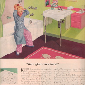 1950 Kohler Advertisement