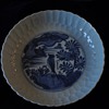Authentic Ming dynasty peirod Chinese Blue and White plate with rare chrysanthemum shape
