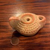 Small Terracotta Oil Lamp