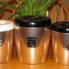 Vintage West Bend Copper Kitchen Canisters