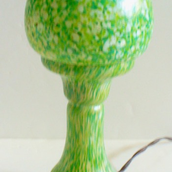 RUCKL CZECH LAMP - Art Glass