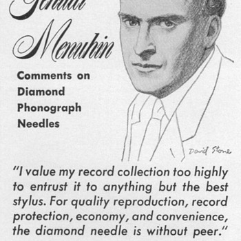 1955 - Tetrad Phonograph Needles Advertisement - Advertising