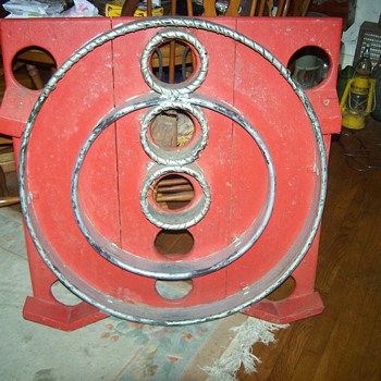 Vintage Primative Skee Ball  Game used in Carnivals 1940's? - Games