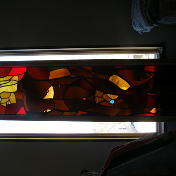 Adam & Eve - Art Glass