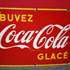 coca cola porcelain sign