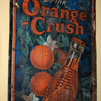 on with the orange crush theme... - Signs