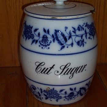 Never seen Cut Sugar canister - Kitchen