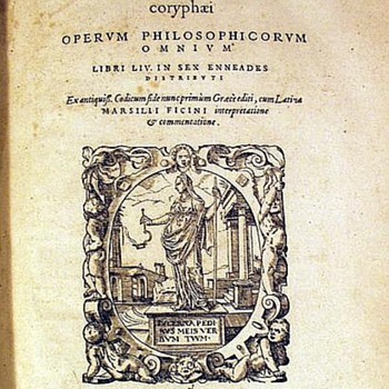 Plotini Platonicorum facile coryphaei Operum Philosophicorum Omnium Libri LIV - Books