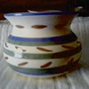 Ungemach "Striped" Cuspidor / Planter / Marked UNGEMACH USA UPCO