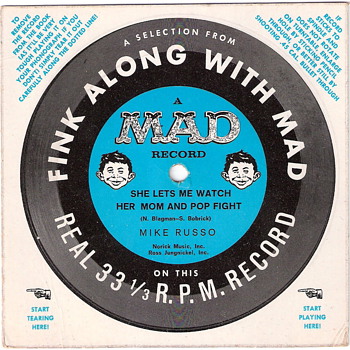 Mad Magazine Record - Fink Along With Mad