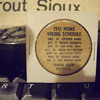 Wooden Coin 1961 schedules of Minnesota Golden Gophers