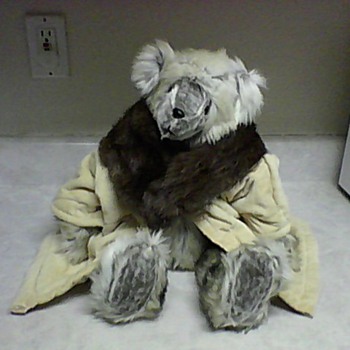 TEDDY IN FUR COLLAR COAT