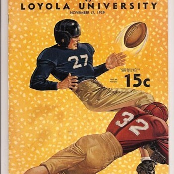 1939 San Jose State vs Loyola of Los Angeles - Football