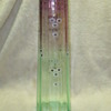 14" Tall Enameled Rubina Verde Vase CA 1898