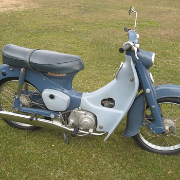 1964 Honda CA100 C100 Cub 50 push-rod engine - Motorcycles
