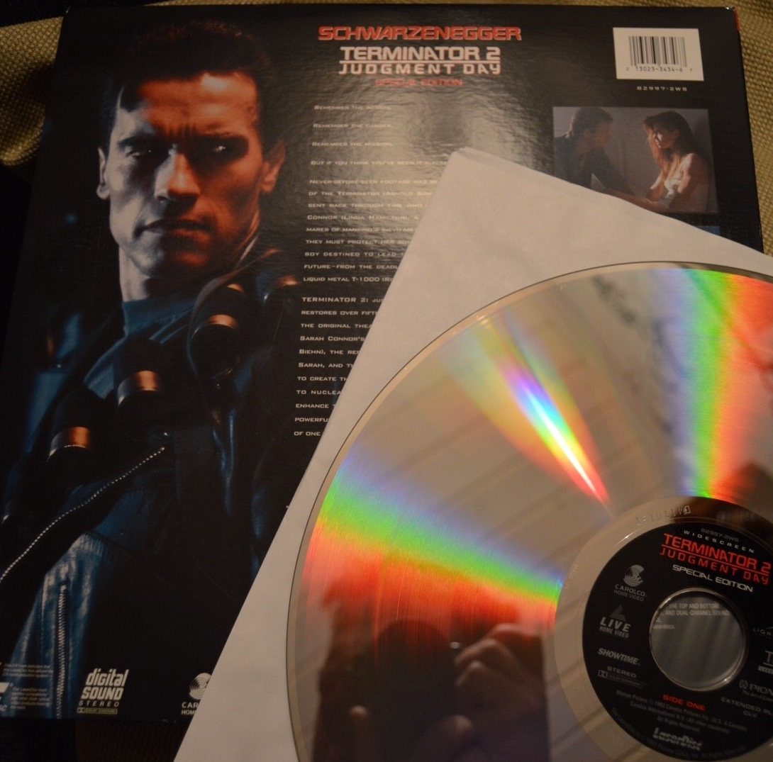 Terminator T2 laserdisc Collectors Weekly