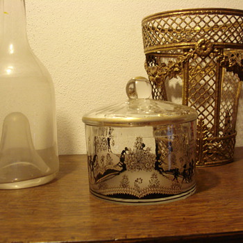 Adolf Beckert Steinschönau, Powder Box? - Art Nouveau