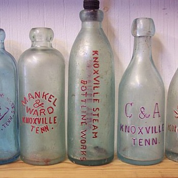 EX-RARE KNOXVILLE SODAS . - Bottles