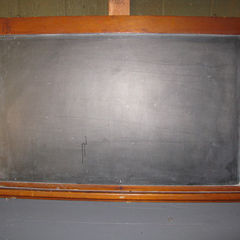 Old School Blackboard - But How Old???