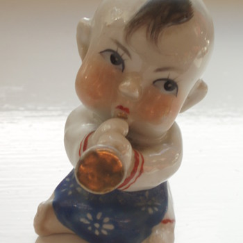 Here is the Boy! - Art Pottery