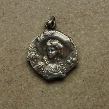 Small silver pendant 'Solange'