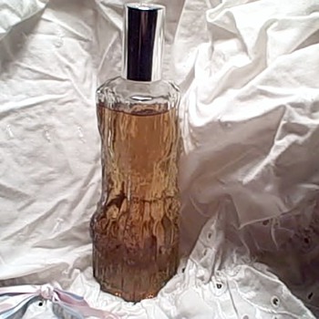 My Mothers 8" Tall Bottle of Essence Rare by Houbigant - Iceberg Bottle - Bottles