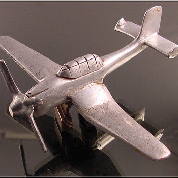 Trench Art WW11 Air Plane - Military and Wartime