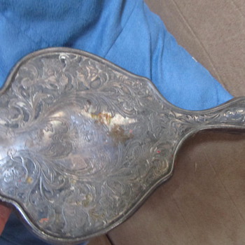 Two old antique mirrors - try to pinpoint time period - Accessories
