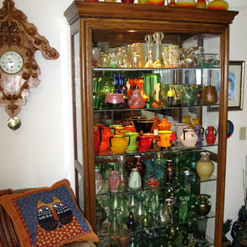 Some of my collection, both old and new - Art Glass