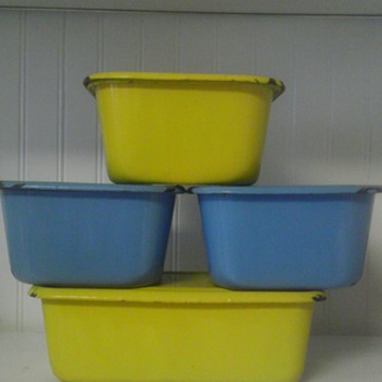 Retro enamel refrigerator boxes - Kitchen