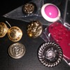 buttons left by previous homeowners 