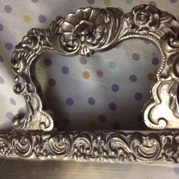 Trying to find the maker of an Antique Silver Footed Tray