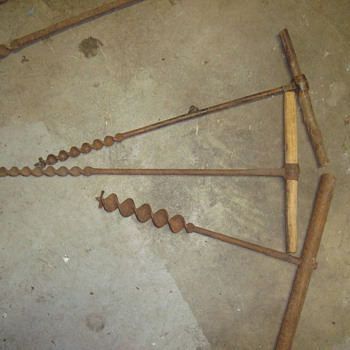 vintage augers  - Tools and Hardware