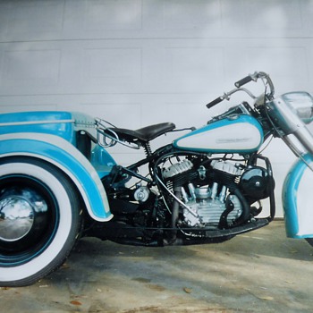 72 harley davidson servi - car meter maid - Motorcycles